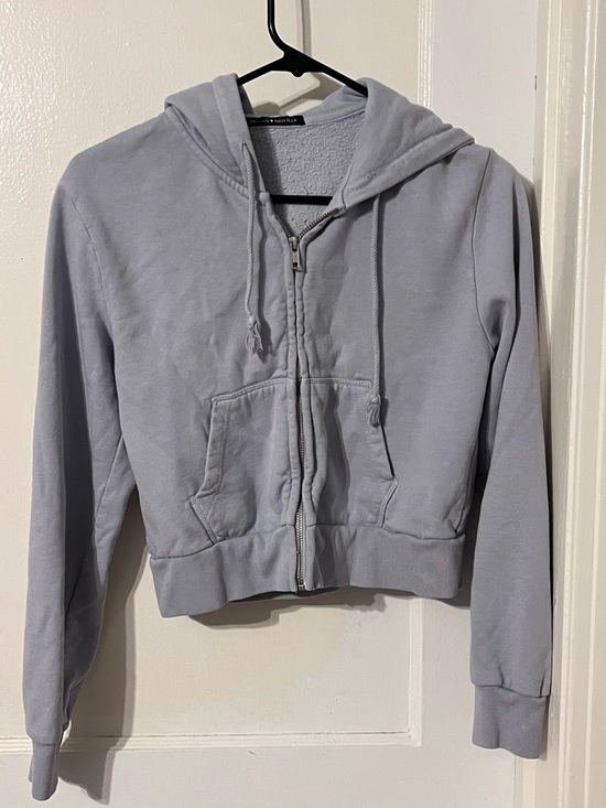 Brandy Melville Jackets & Blazers - Brandy Melville Lavender Zipper  Jacket with Logo Tag